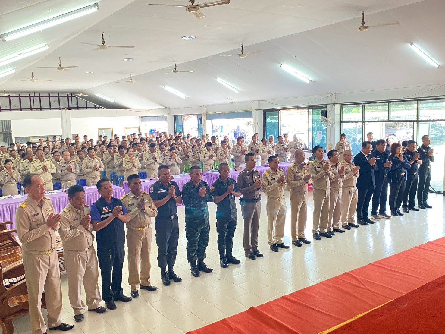 พช.รัตนวาปี ร่วมประชุมกำนัน ผู้ใหญ่บ้าน ประจำเดือนพฤศจิกายน 2568