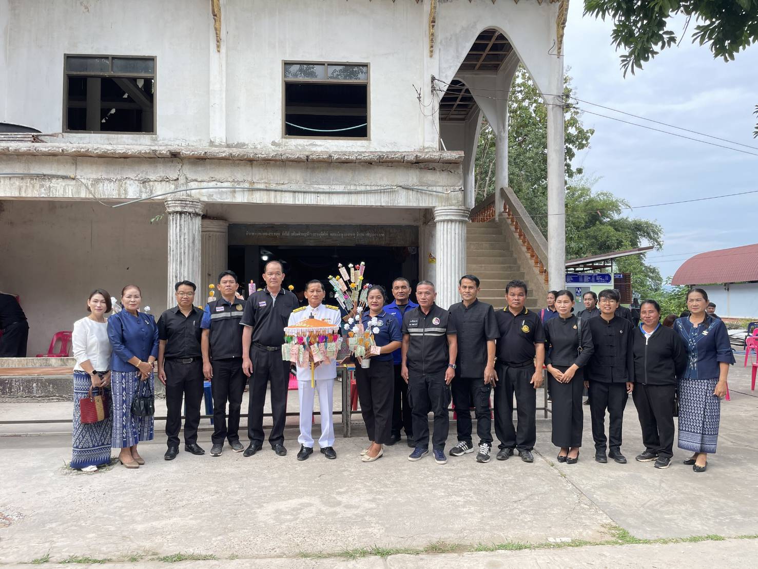 🍍 พช.รัตนวาปีร่วมกับเครือข่ายกองทุนแม่ของแผ่นดินอำเภอรัตนวาปี จัดกิจกรรมทอดผ้าป่าสมทบกองทุนแม่ของแผ่นดิน และกองทุนป้องกันแก้ไขปัญหายาเสพติด ประจำปี 2568