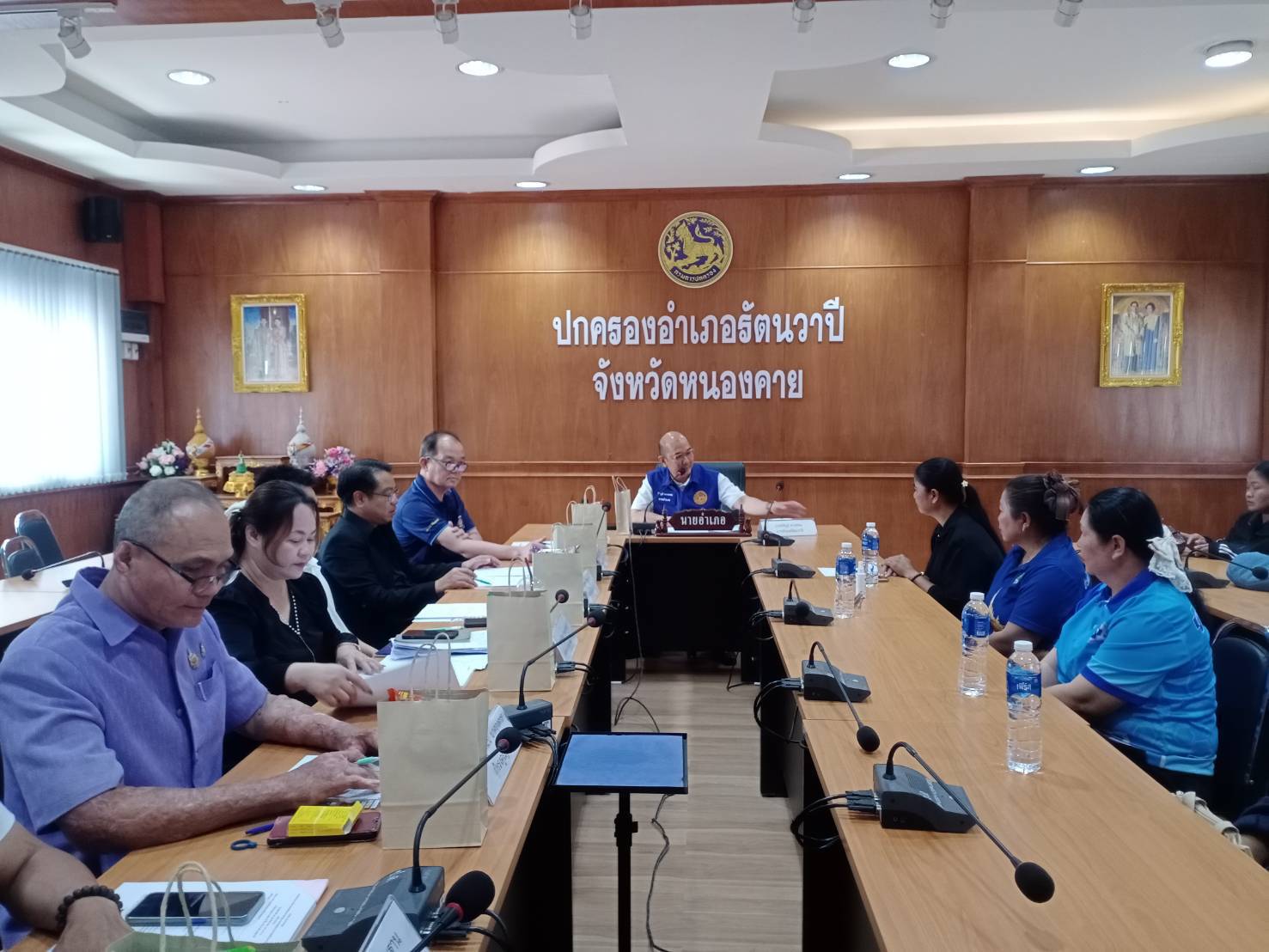 🍍 พช.รัตนวาปี ประชุมคณะอนุกรรมการกลั่นกรองและติดตามการดำเนินงานกองทุนพัฒนาบทบาทสตรีระดับอำเภอ  ครั้งที่ 2/2569